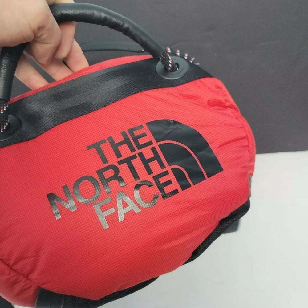 The North Face Base Camp Duffel XS  Black Series Red $248 Weekender Backpack - Picture 6 of 12